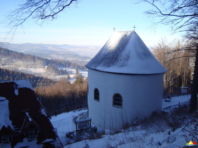Kaplica św. Anny zimą